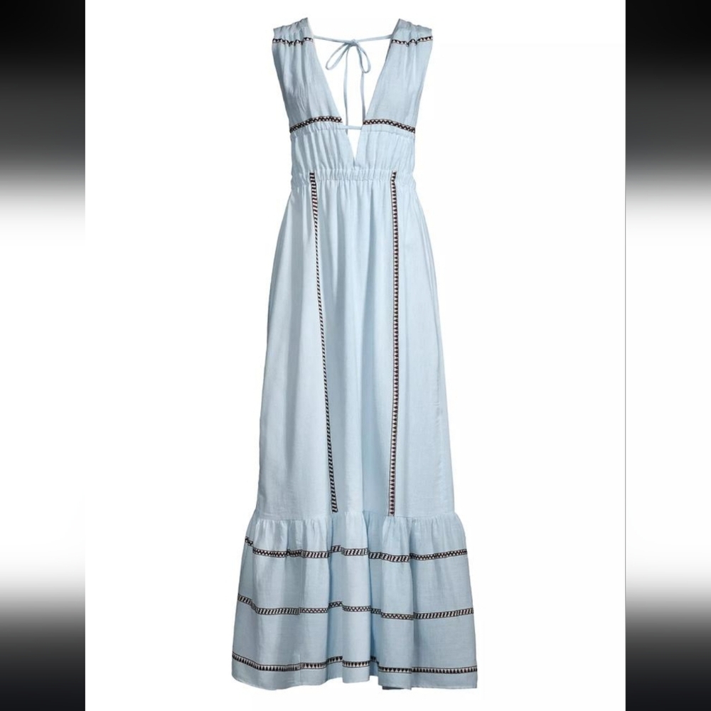 LEMLEM- LELISA PLUNGE DRESS- Size Large